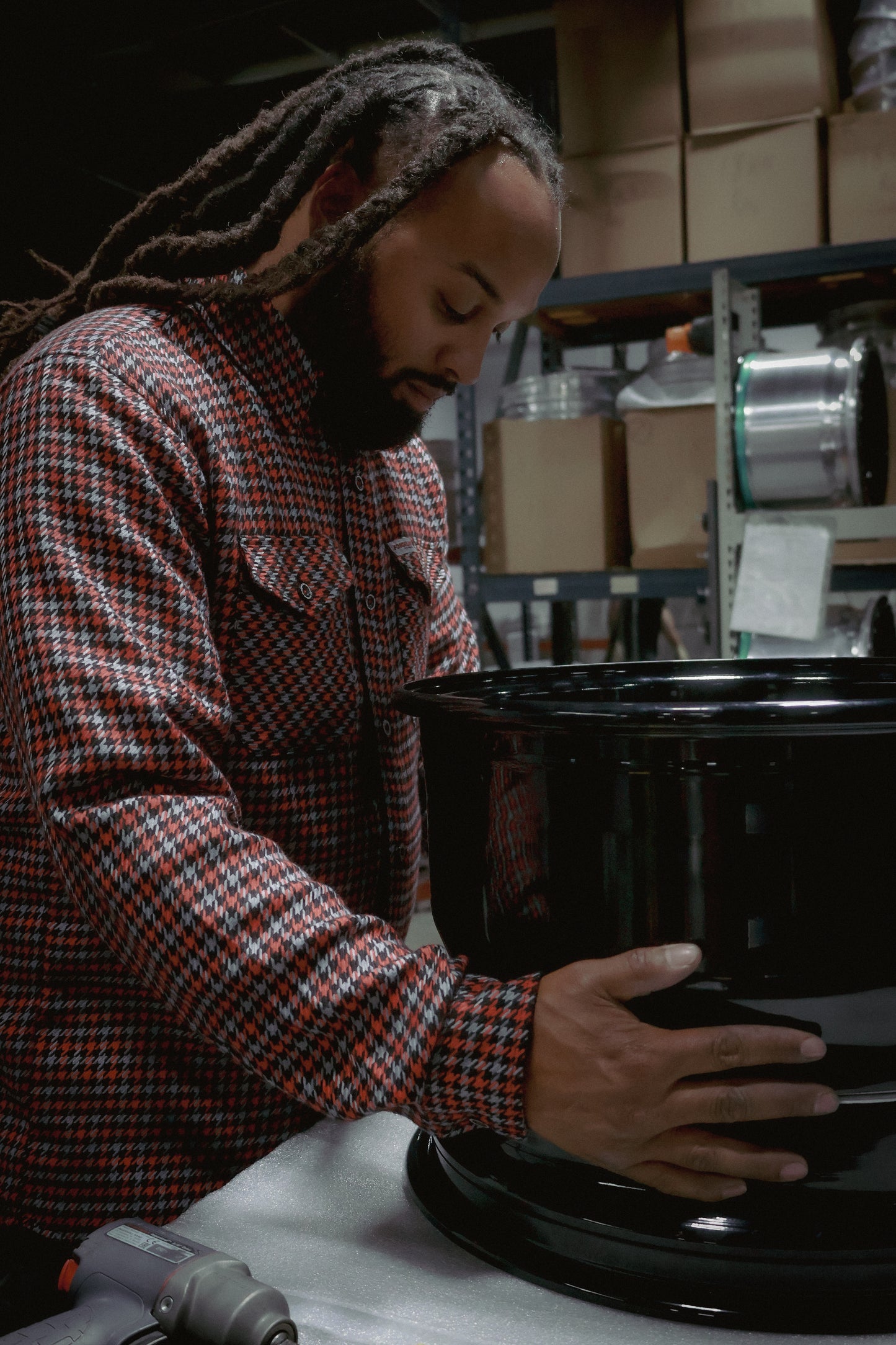 Dixxon X Forgeline Houndstooth Flannel