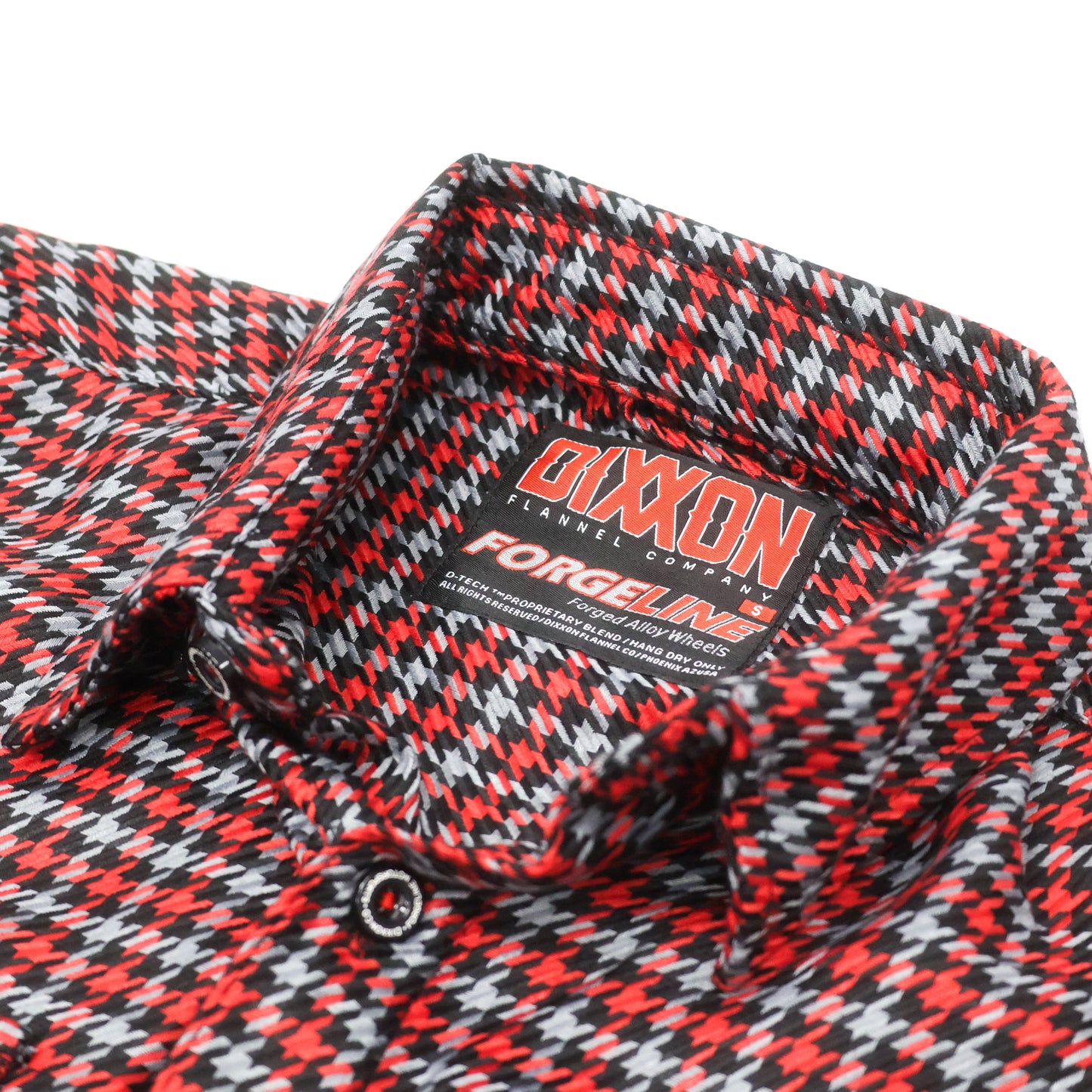 Dixxon X Forgeline Houndstooth Flannel