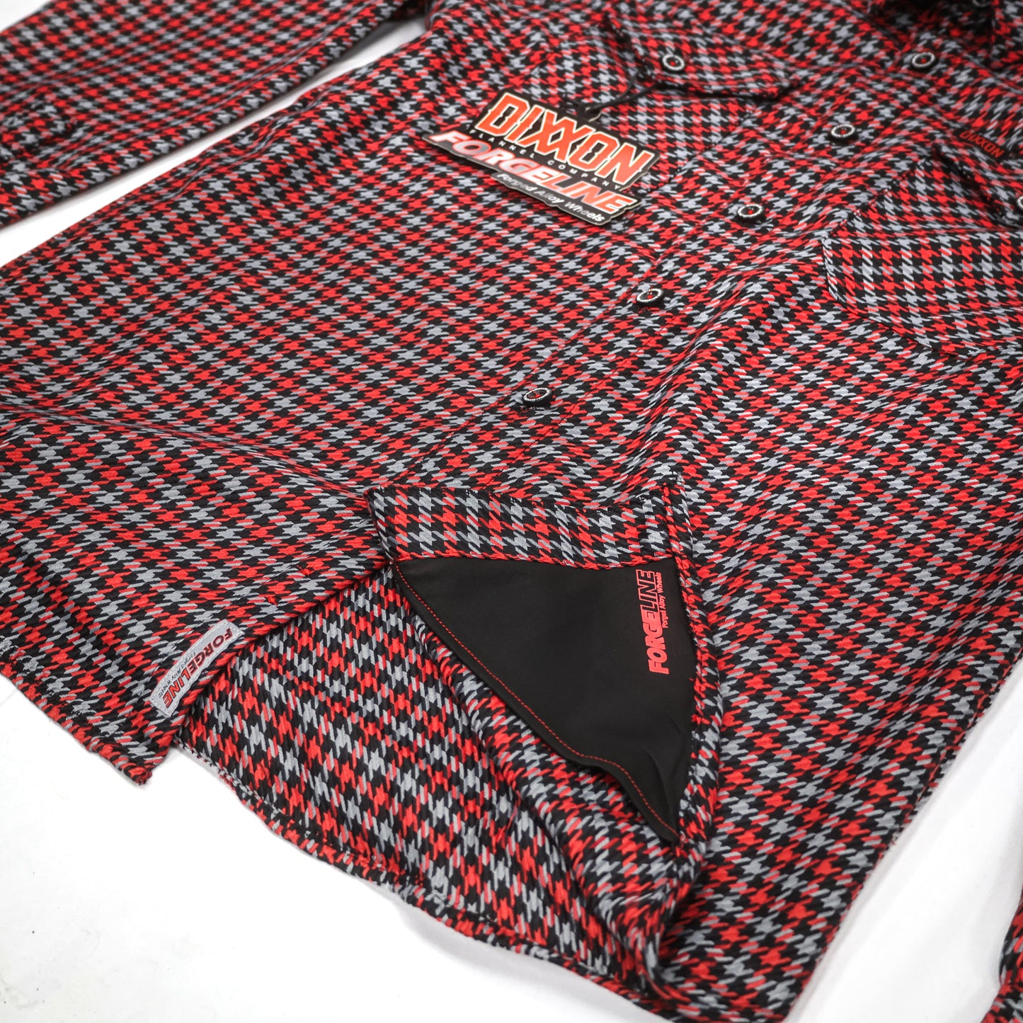 Dixxon X Forgeline Houndstooth Flannel