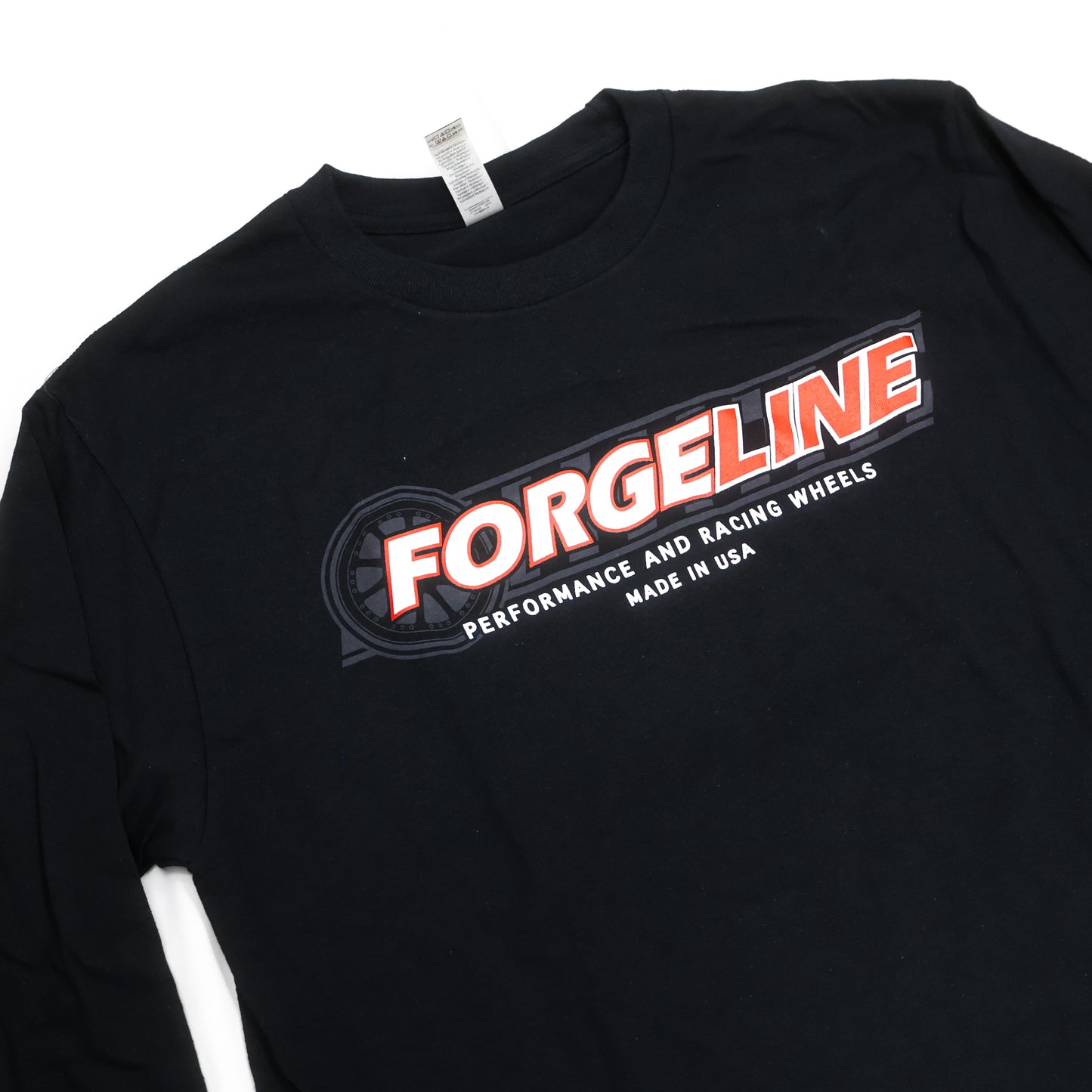 Long Sleeve W/ Gray Wheel logo